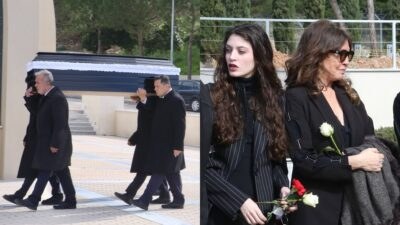 Κηδεία Λάκη Ραπτάκη Μπάρμπα κόρη