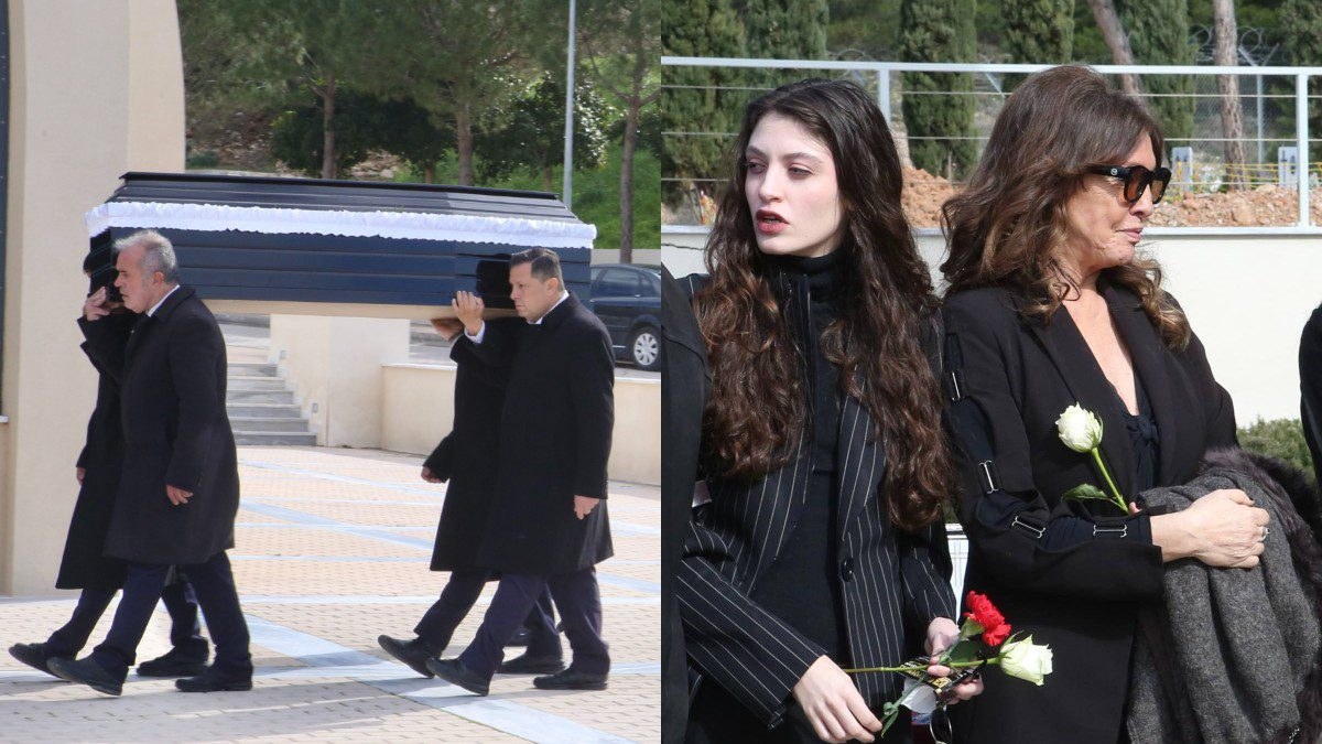 Κηδεία Λάκη Ραπτάκη Μπάρμπα κόρη