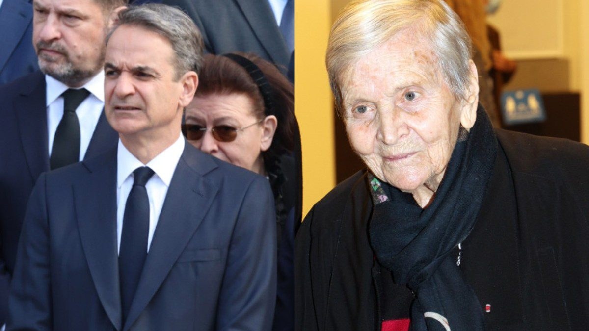Ο Κυριάκος Μητσοτάκης και η Ελένη Γλυκατζή Αρβελέρ