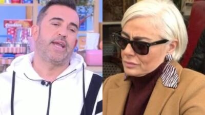 Ο Πάνος Κατσαρίδης και η Άρια Καλύβα