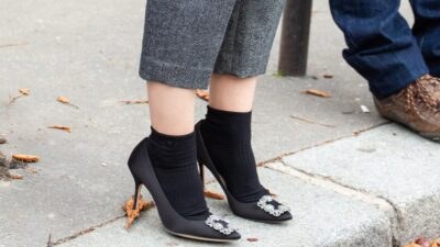 κάλτσες στο street style