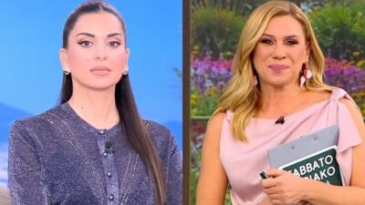 Η Σταματίνα Τσιμτσιλή και η Κατερίνα Καραβάτου