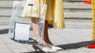 παπούτσια λευκά στο street style