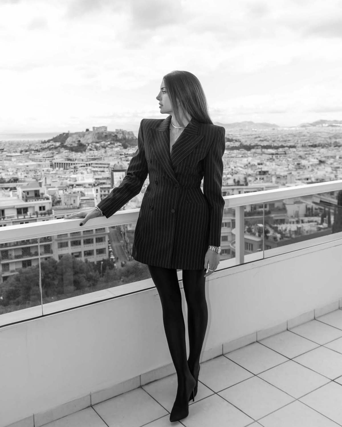 Με φόρεμα Zara η Σταματίνα Τσιμτσιλή