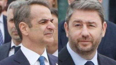 Κυριάκος Μητσοτάκης, Νίκος Ανδρουλάκης