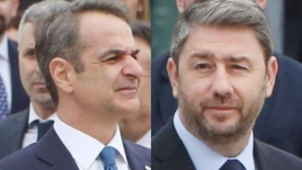 Κυριάκος Μητσοτάκης, Νίκος Ανδρουλάκης