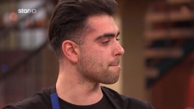 MasterChef - Με δάκρυα στα μάτια ο Μάνος