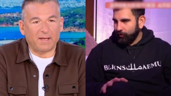 Ο Γιώργος Λιάγκας και ο Δημήτρης Φιλιππίδης