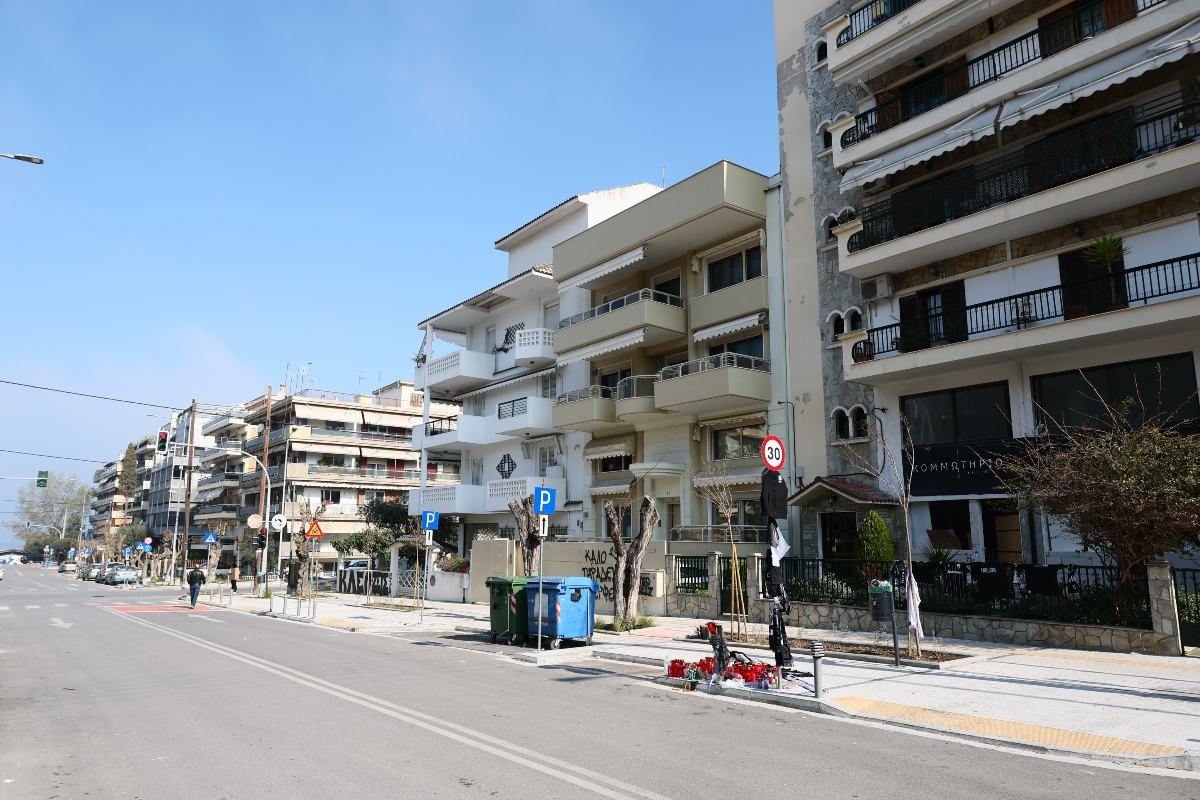 Το σημείο που δολοφονήθηκε ο 20χρονος Κλεομένης
