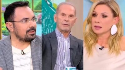 Νίκος Μισίρης, Πέτρος Κωστόπουλος, Κατερίνα Καραβάτου