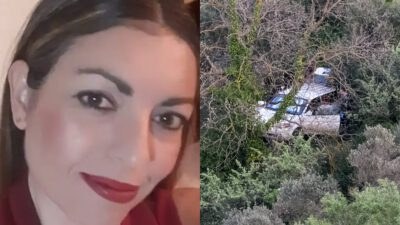Το σημείο όπου βρέθηκε η Ελευθερία Γιακουμάκη