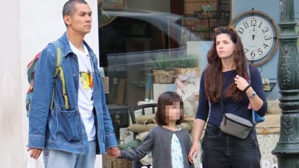 Ο Σωτήρης Κοντιζάς με τη σύζυγό του