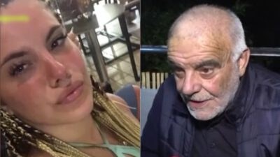 Η 19χρονη Μυρτώ με τον πατέρα της