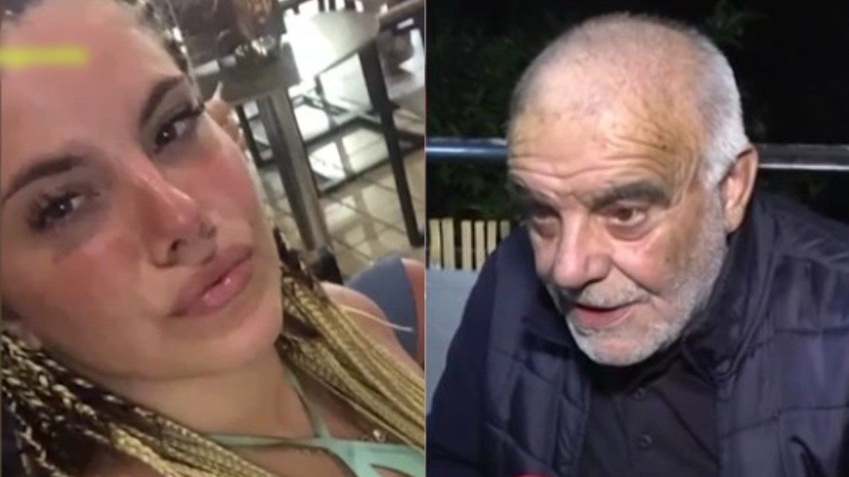 Η 19χρονη Μυρτώ με τον πατέρα της
