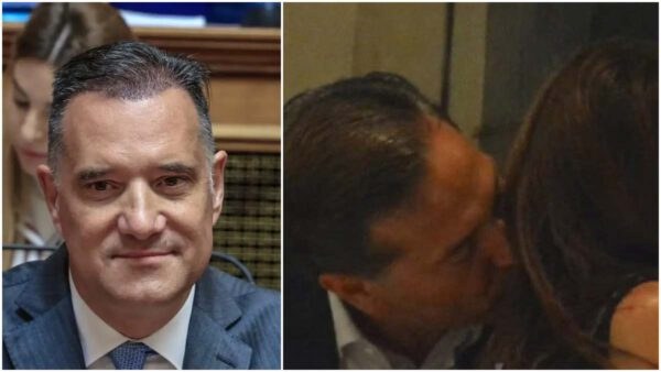 O Άδωνις Γεωργιάδης φωτογραφία με άλλη γυναίκα