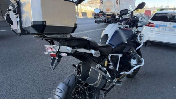 Μηχανή στην Αττική Οδό