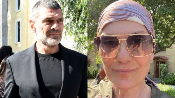 Ο Τόνυ Μαυρίδης με την αδερφή του