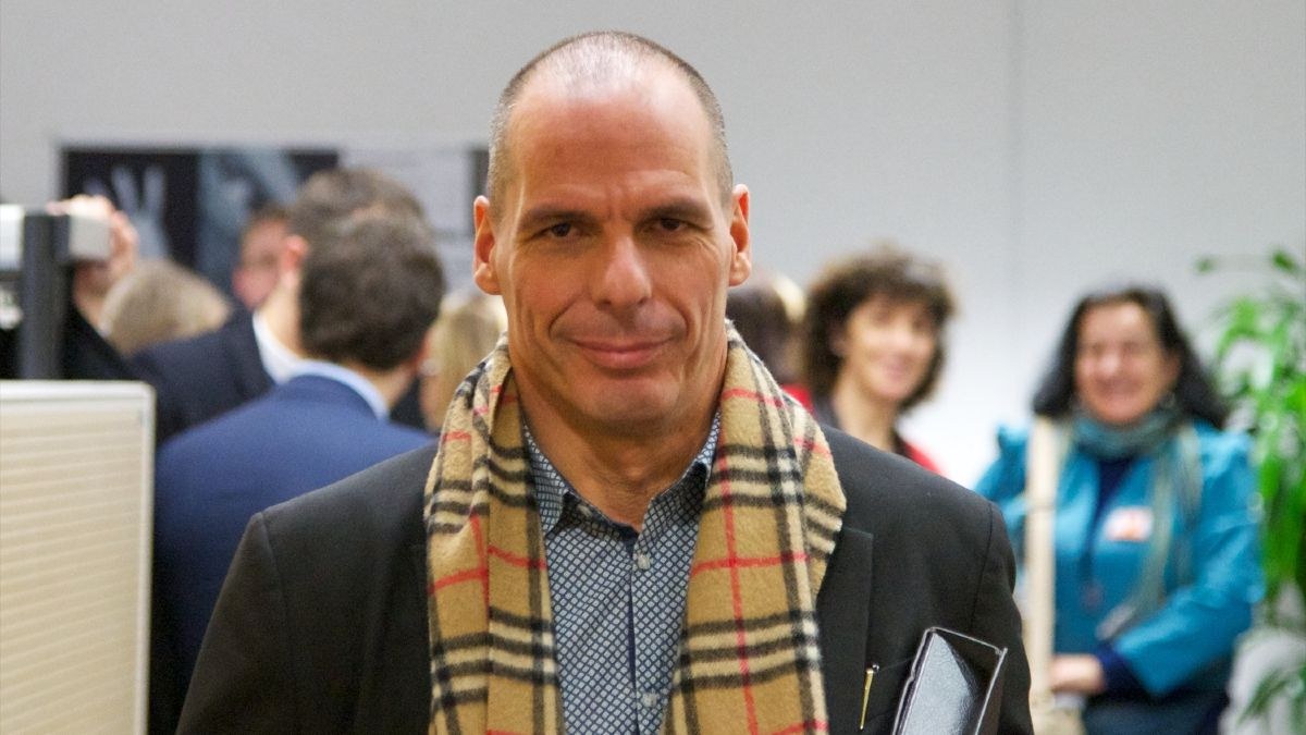 Ο Υπουργός Οικονομικών, Γιάνης Βαρουφάκης, στο πρώτο του Γιούρογκρουπ στις 11 Φεβρουαρίου 2015 ©European Union