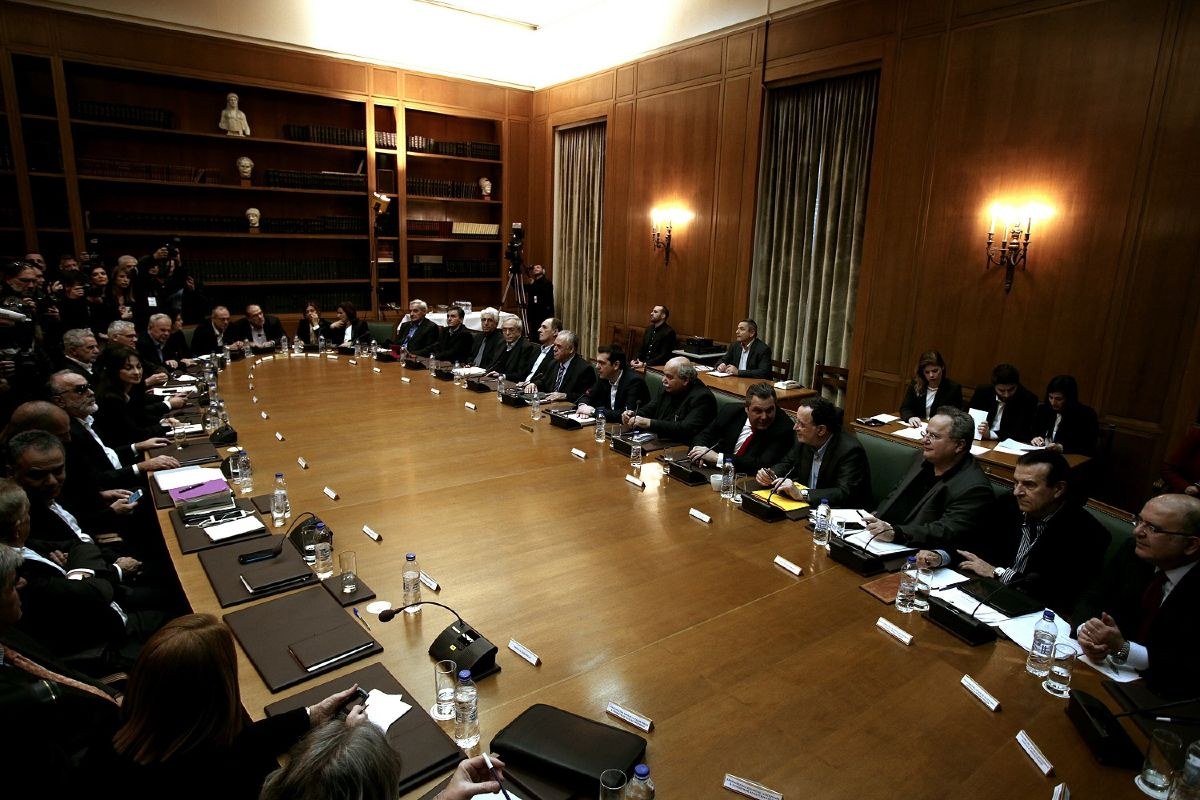 Πρώτο υπουργικό συμβούλιο της νέας κυβέρνησης στις 28 Ιανουαρίου 2015 @SOOC Images - Menelaos Myrillas