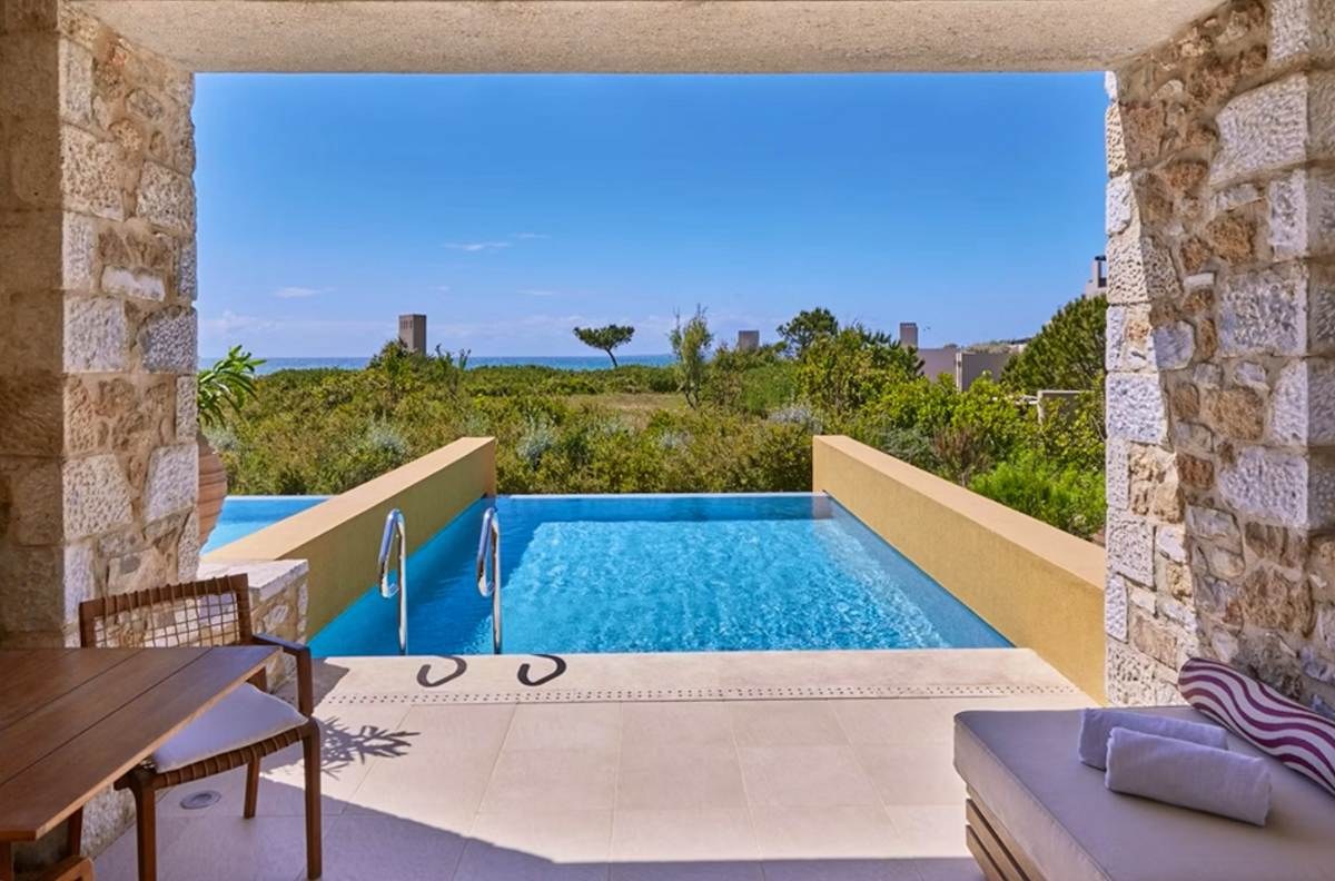 Η Κατερίνα Καινούργιου στο Costa Navarino