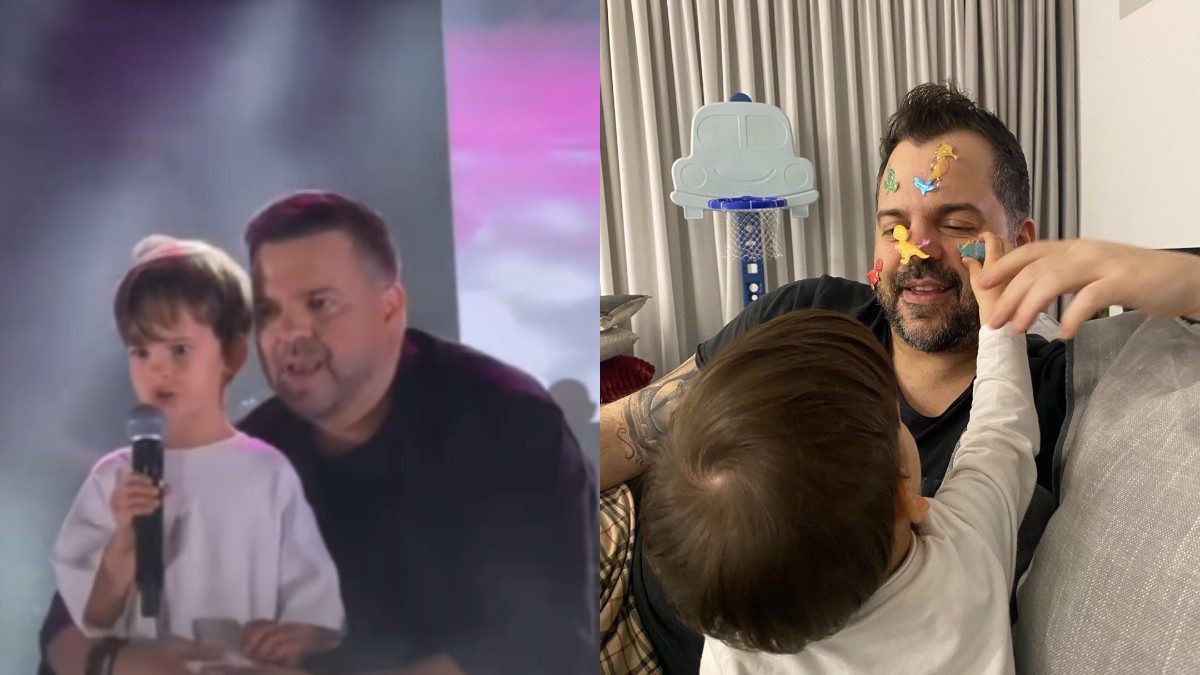 Νίκος Απέργης γιος