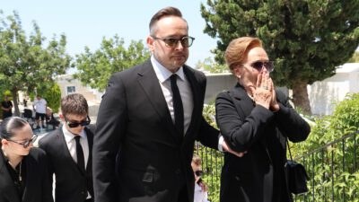 Κηδεία Βασίλης Λεβέντης