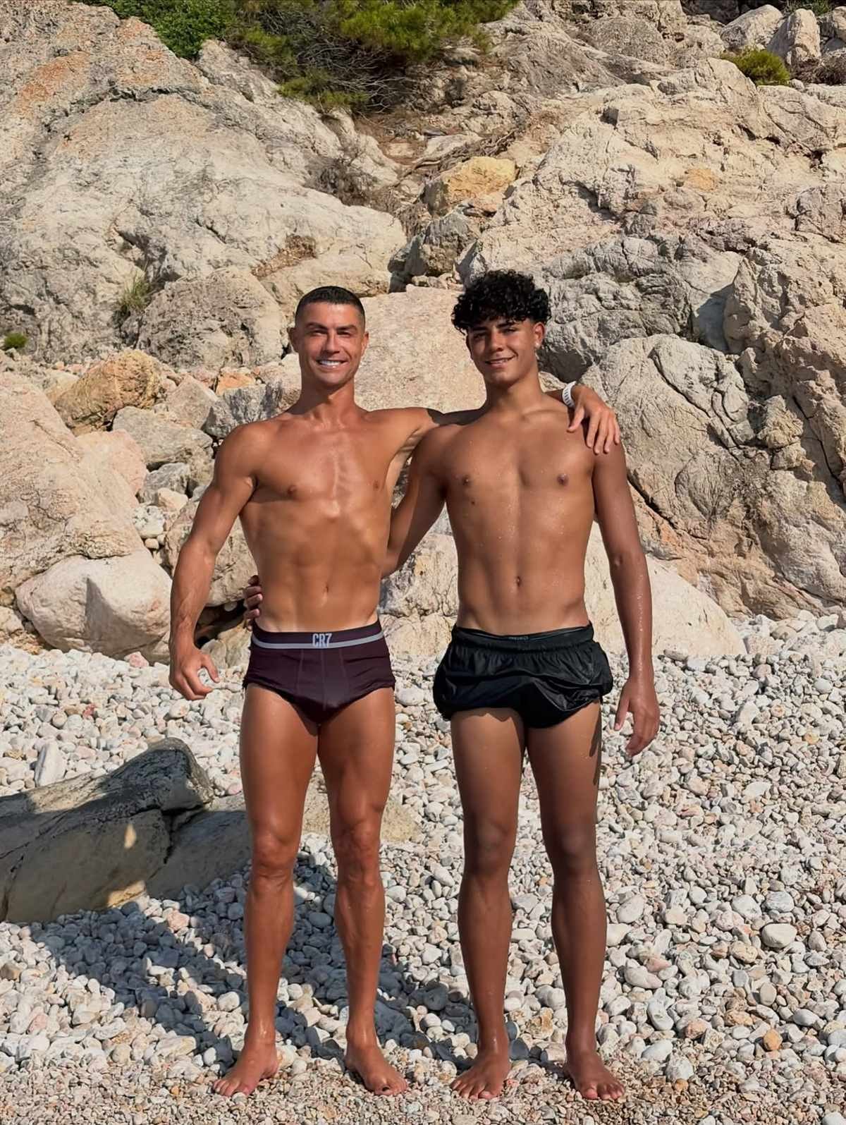 Κριστιάνο Ρονάλντο και γιος του