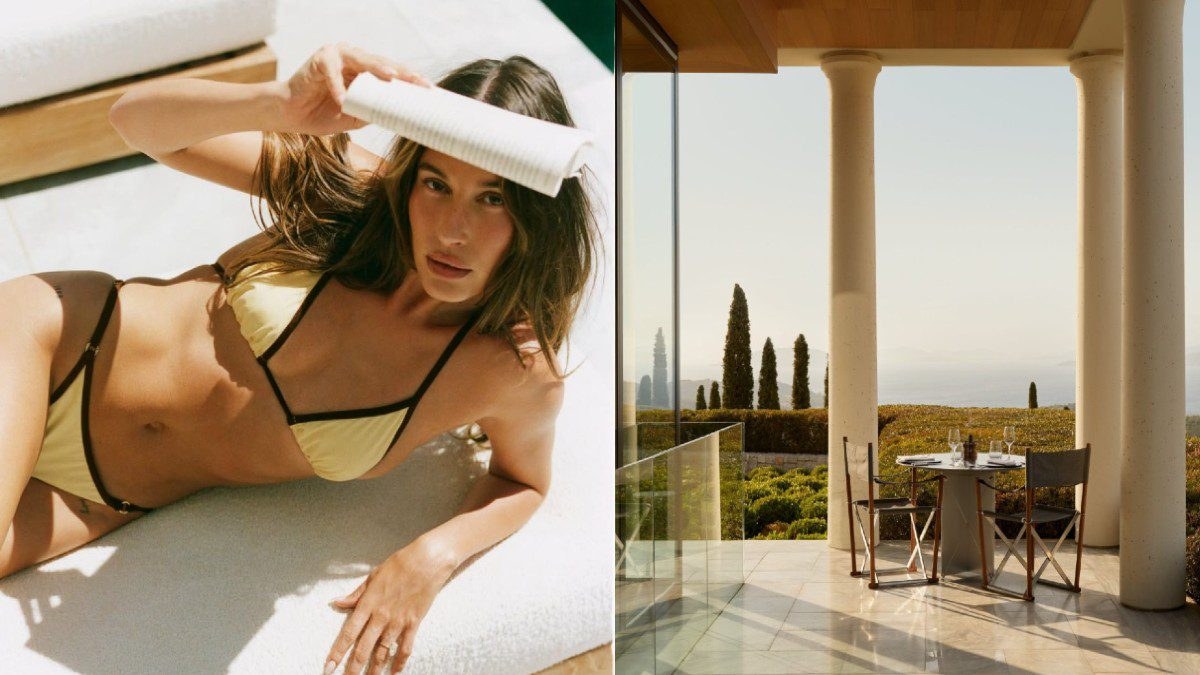 H Hailey Bieber στην Ελλάδα