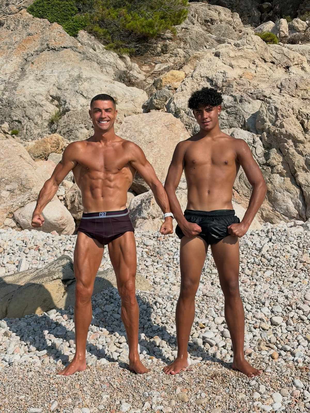 Κριστιάνο Ρονάλντο και γιος του
