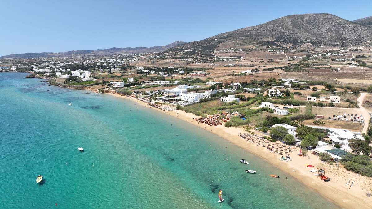 Πάρος παραλίες Γαλάζια Σημαία