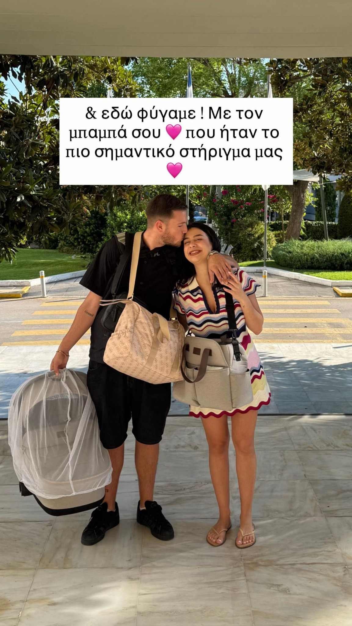 Συγκινεί η Πόπη Παγούδη: «Εδώ σε πήρα στα χέρια μου, διαμαντένιε μου...» (Φωτογραφίες)