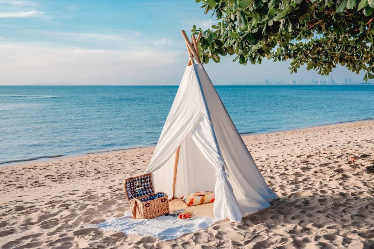 camping σε παραλίες