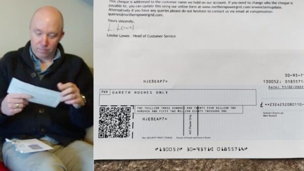 Βρετανός λάθος ποσό αποζημίωσης