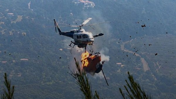 Η σύγκρουση με τα ελικόπτερα