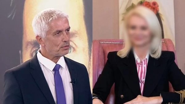 Ο Γιώργος Καλλιακμάνης με τη γιατρό του Μαζωνάκη