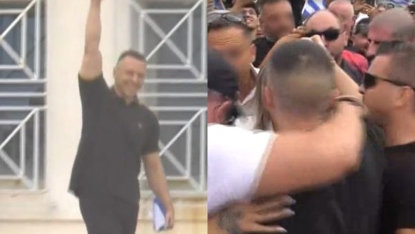 Αποφυλακίστηκε ο Ηλίας Κασιδιάρης