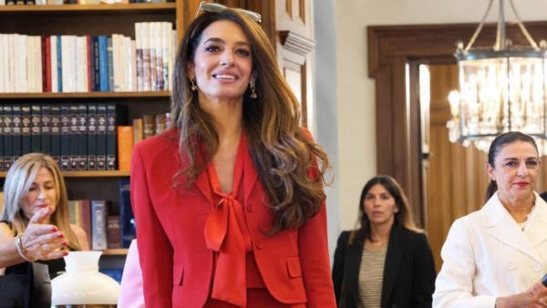 Η Αμάλ Αλαμουντίν στην Αθήνα