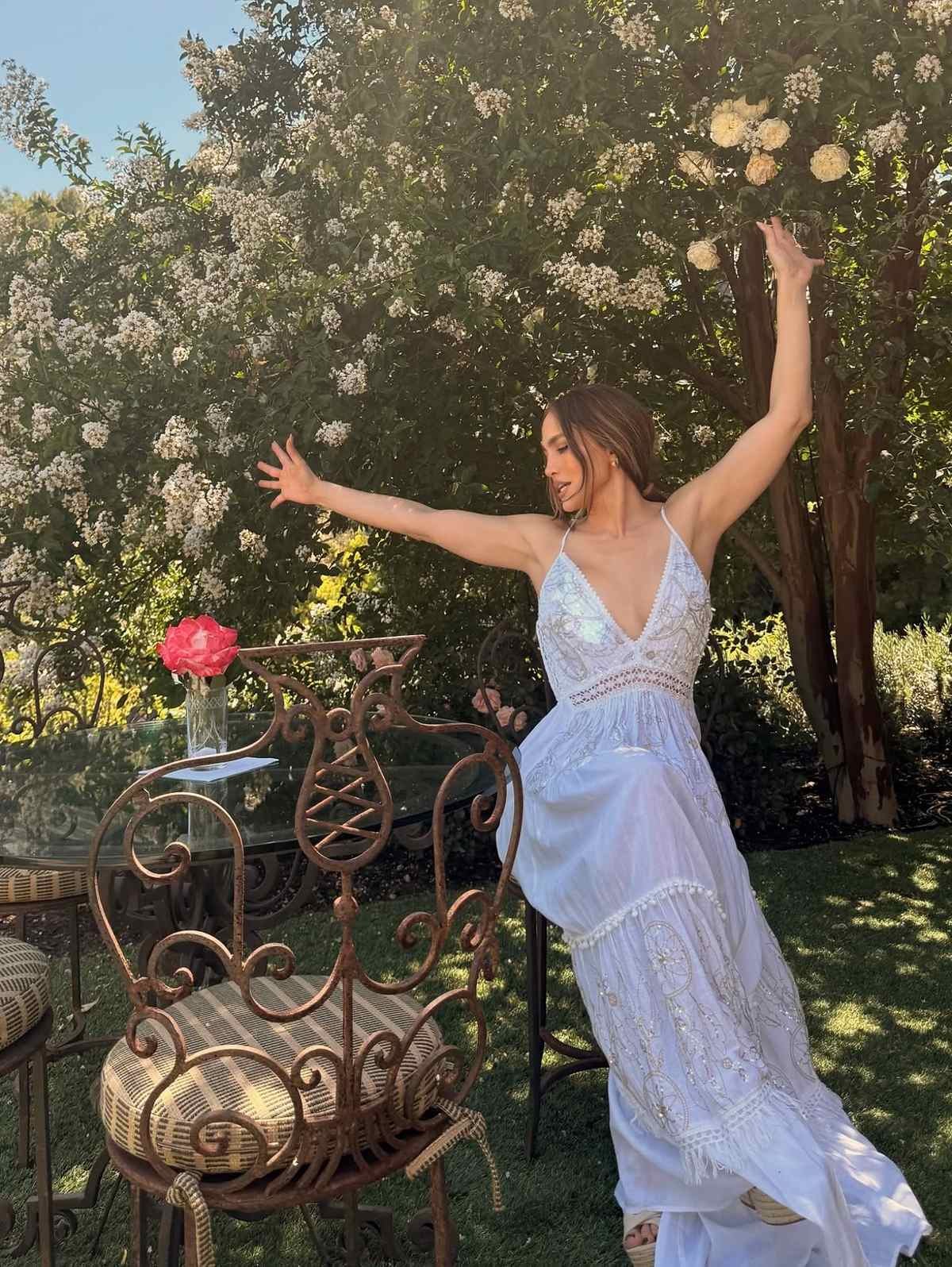 Η Τζένιφερ Λόπεζ στο σπίτι της