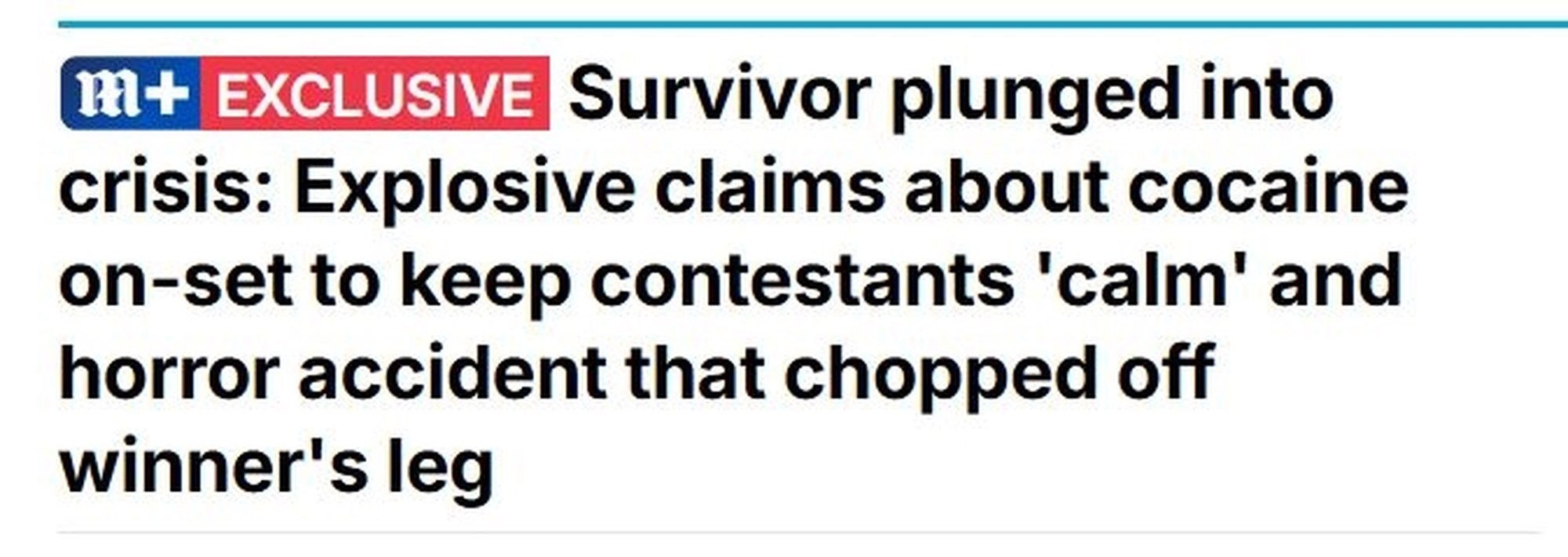 Αγωγή-«βόμβα» του Σταύρου Φλώρου για το Survivor: Καταγγελίες ότι έδωσαν κοκαΐνη και μαριχουάνα στους παίκτες μετά το ατύχημα