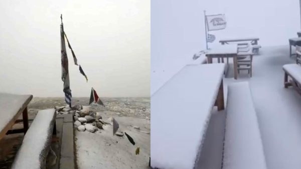 Χιόνι στον Όλυμπο