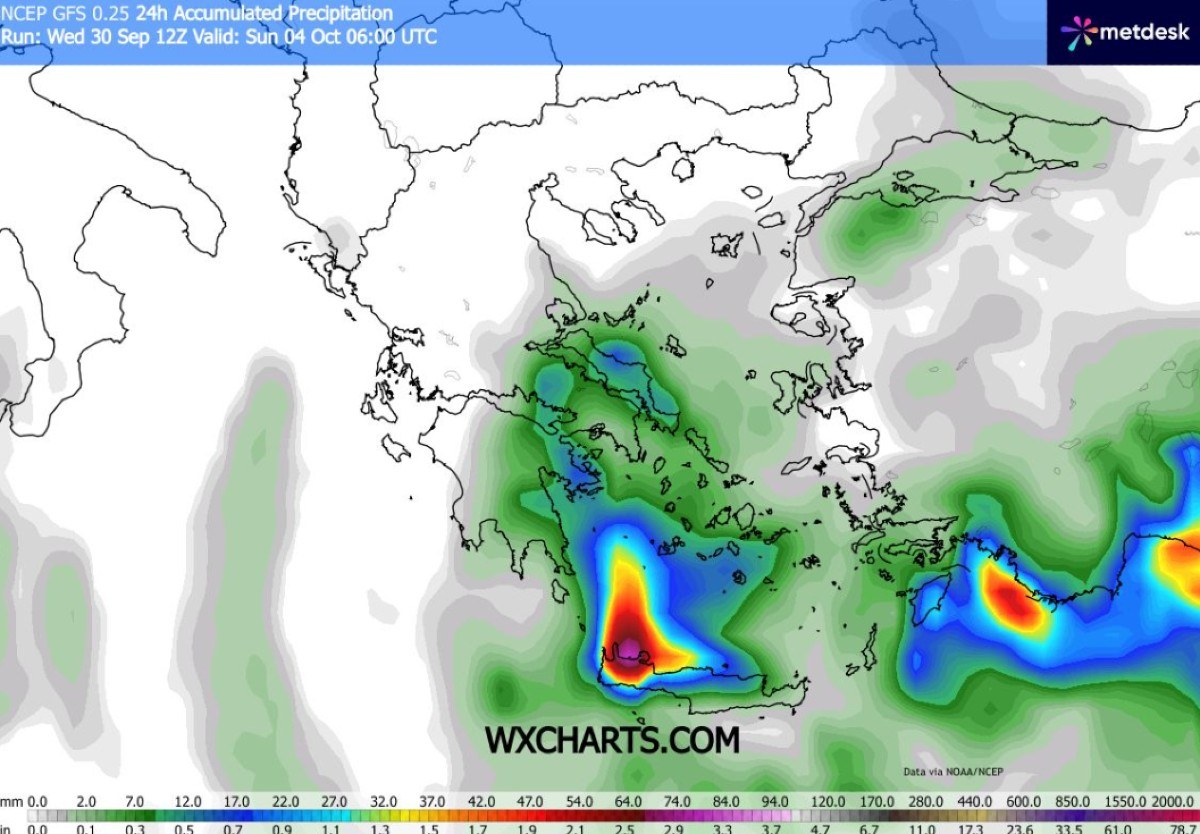 Καιρός GFS