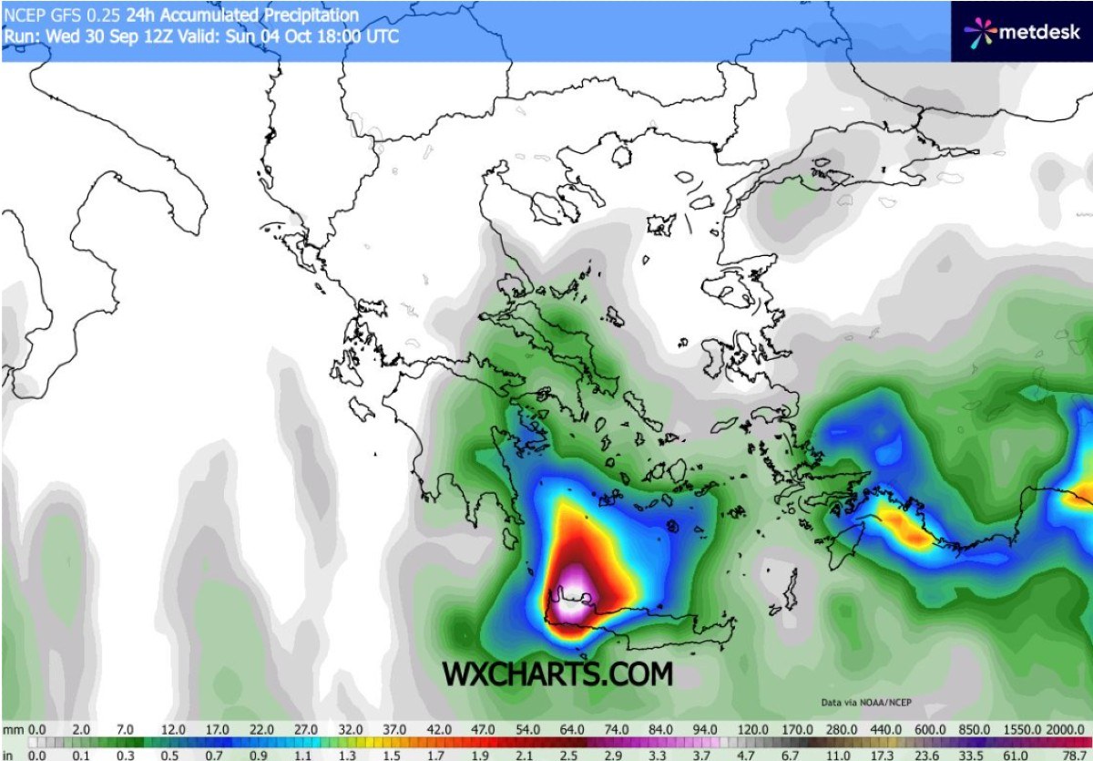 Καιρός GFS
