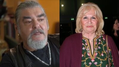 Η Μπέτυ Βαλάση με τον γιο της