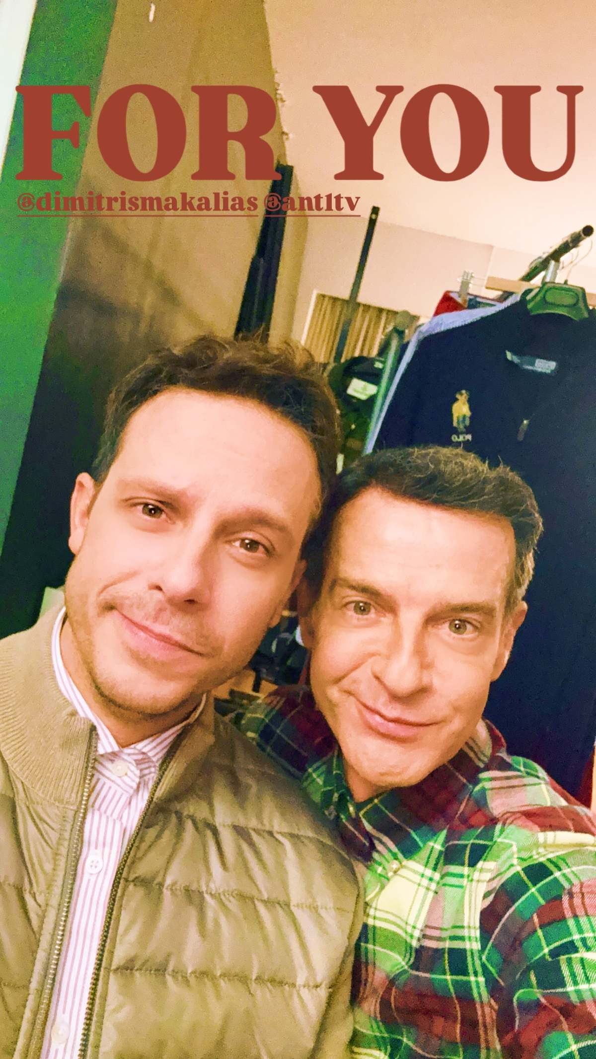 Φαίη Σκορδά backstage