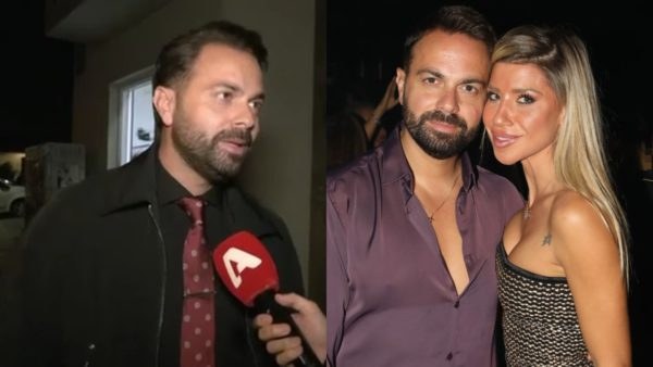 Ο Ηλίας Βρεττός και η Αναστασία Δεληγιάννη