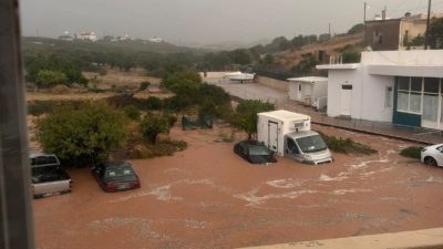 Βροχή στην Κρήτη