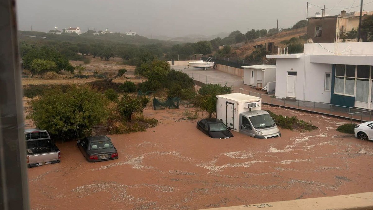 Βροχή στην Κρήτη