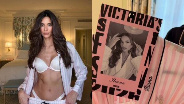 Η Ηλιάνα Παπαγεωργίου στο Victoria's Secret show