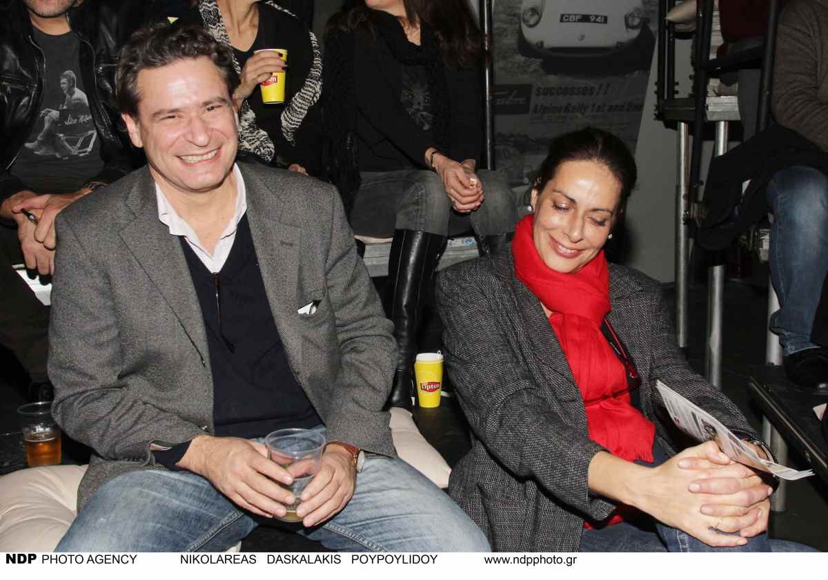 Η Ρίκα Βαγιάννη με τον σύζυγό της,Νίκο Στεφανή