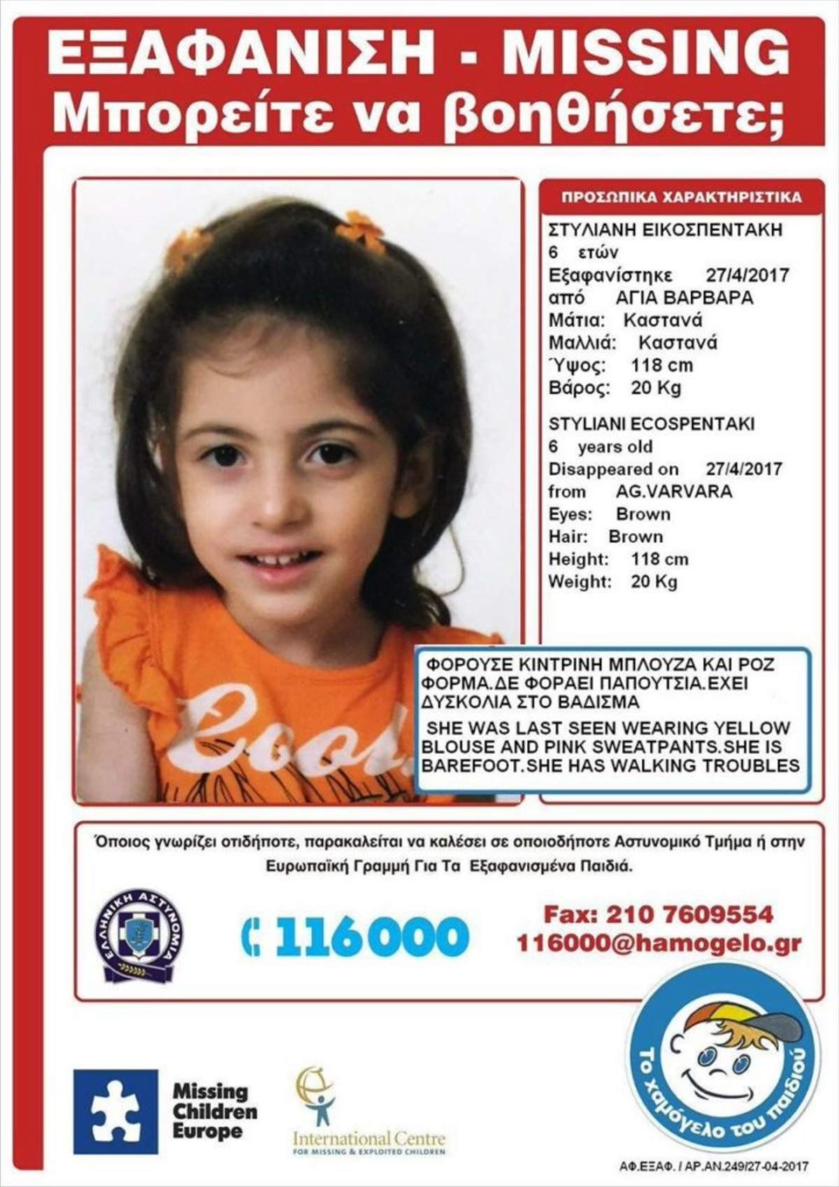 Η μικρή Στέλλα δολοφονήθηκε από τον πατέρα της